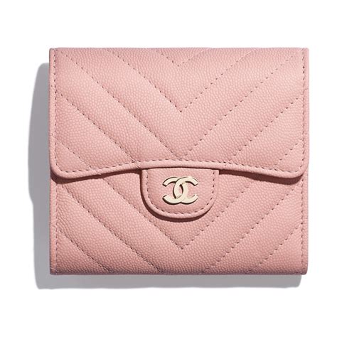 chanel small gold metal wallet|More.